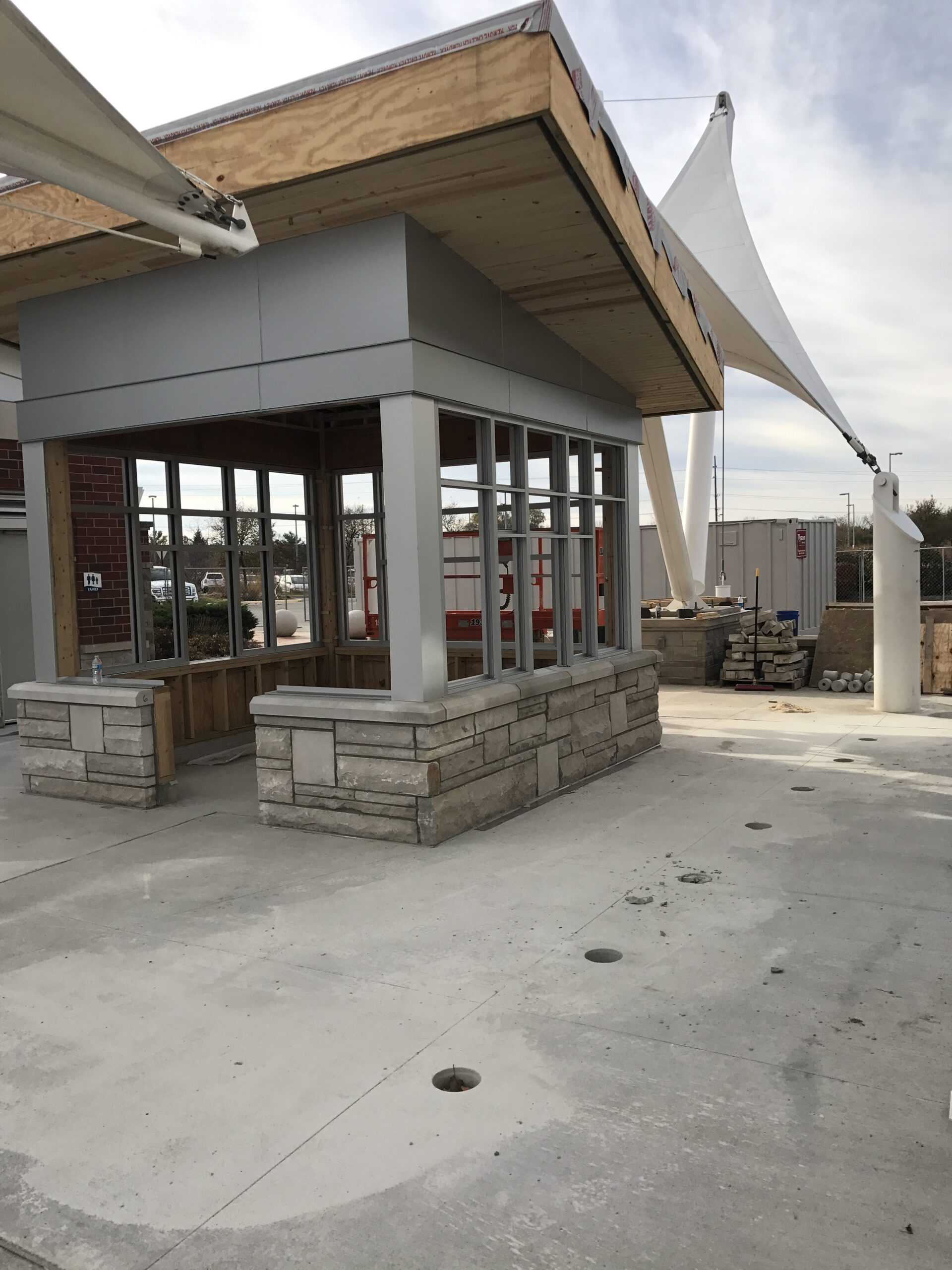 Carmel Monon - 1 Construction process for Carmel Monon Aquatic Center in Carmel, IN