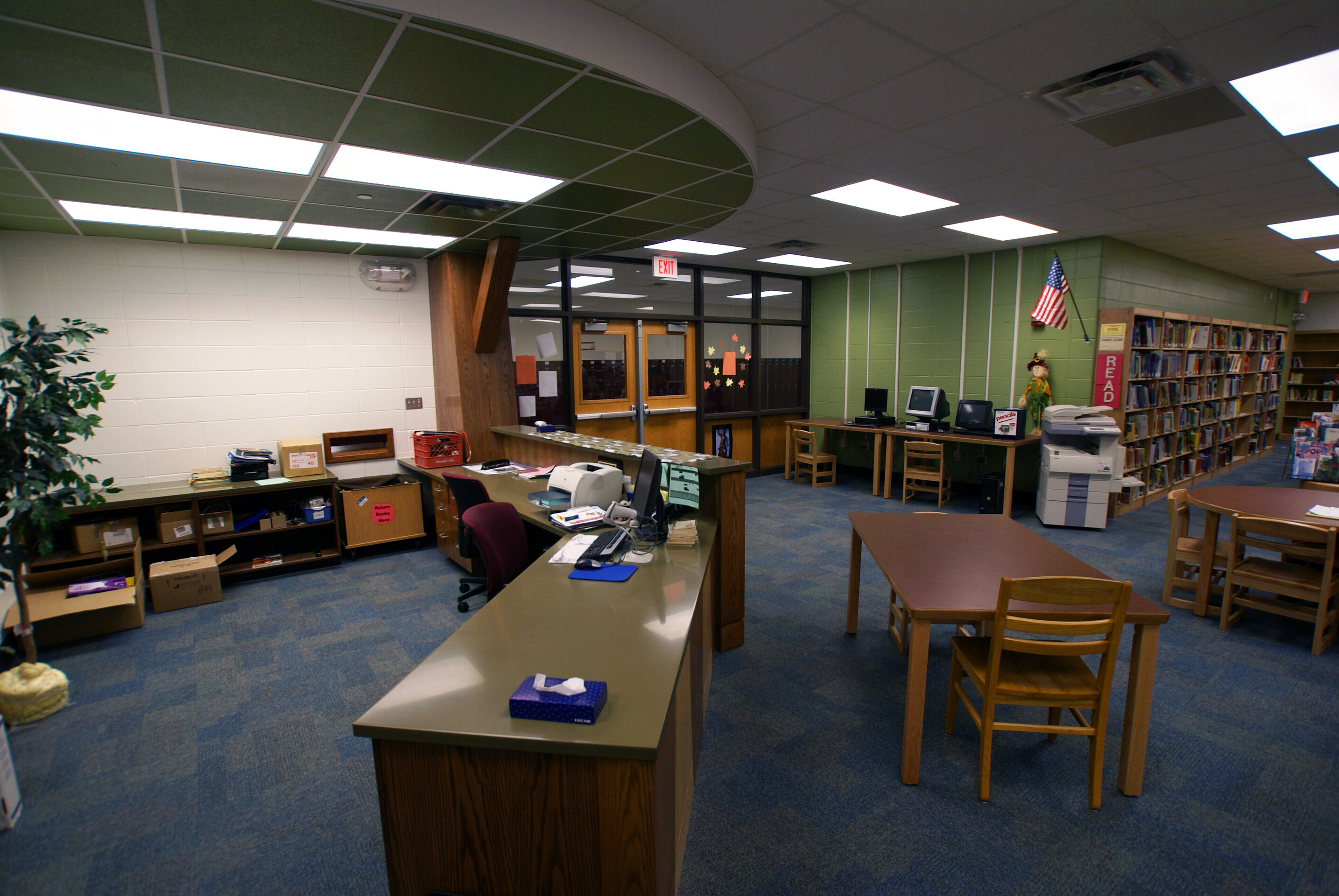 I.P.S. School #99 - Mech/Elect Upgrades - 1 Construction process for I.P.S. School #99 - Mech/Elect Upgrades in Indianapolis, IN