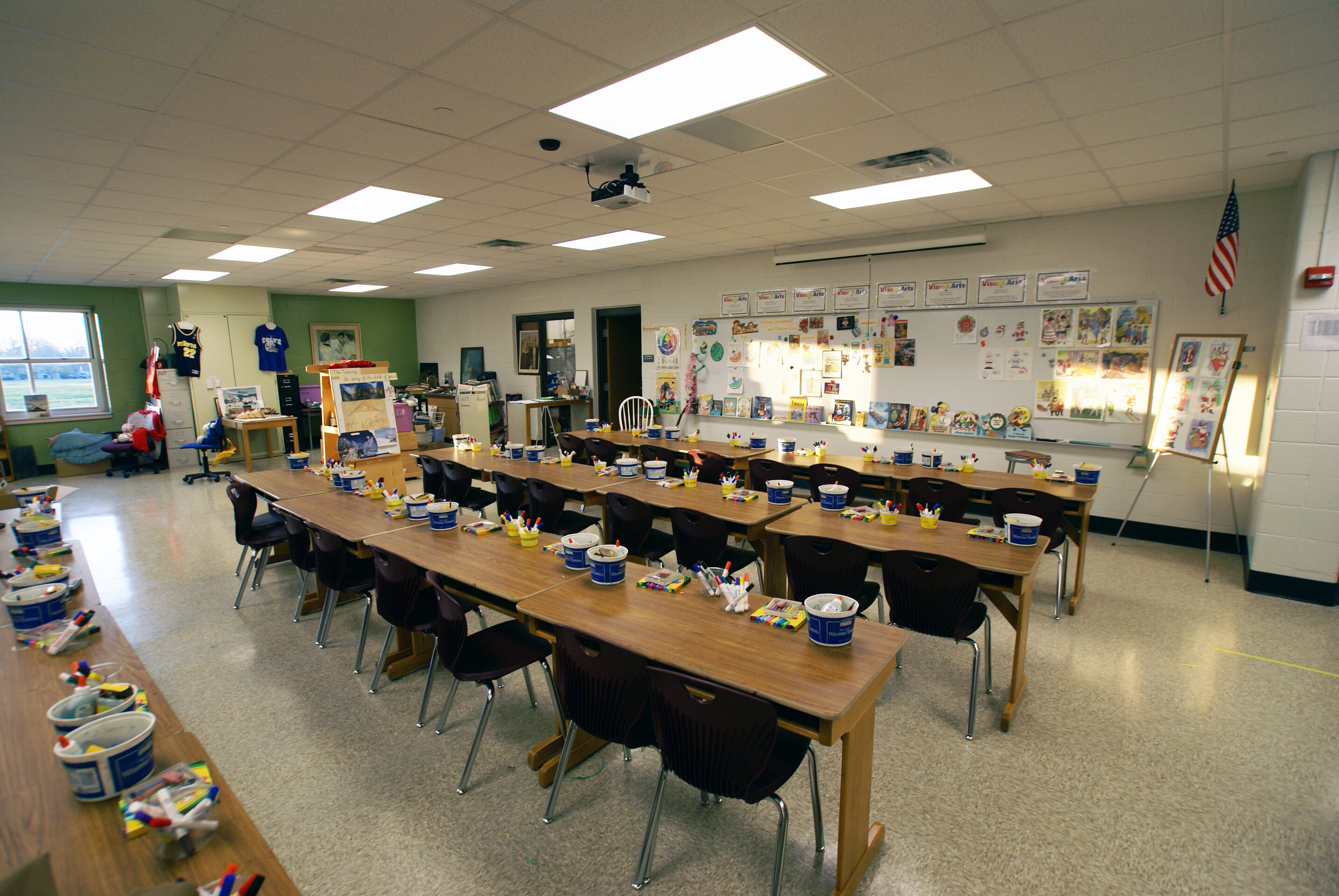 I.P.S. School #99 - Mech/Elect Upgrades - 4 Construction process for I.P.S. School #99 - Mech/Elect Upgrades in Indianapolis, IN