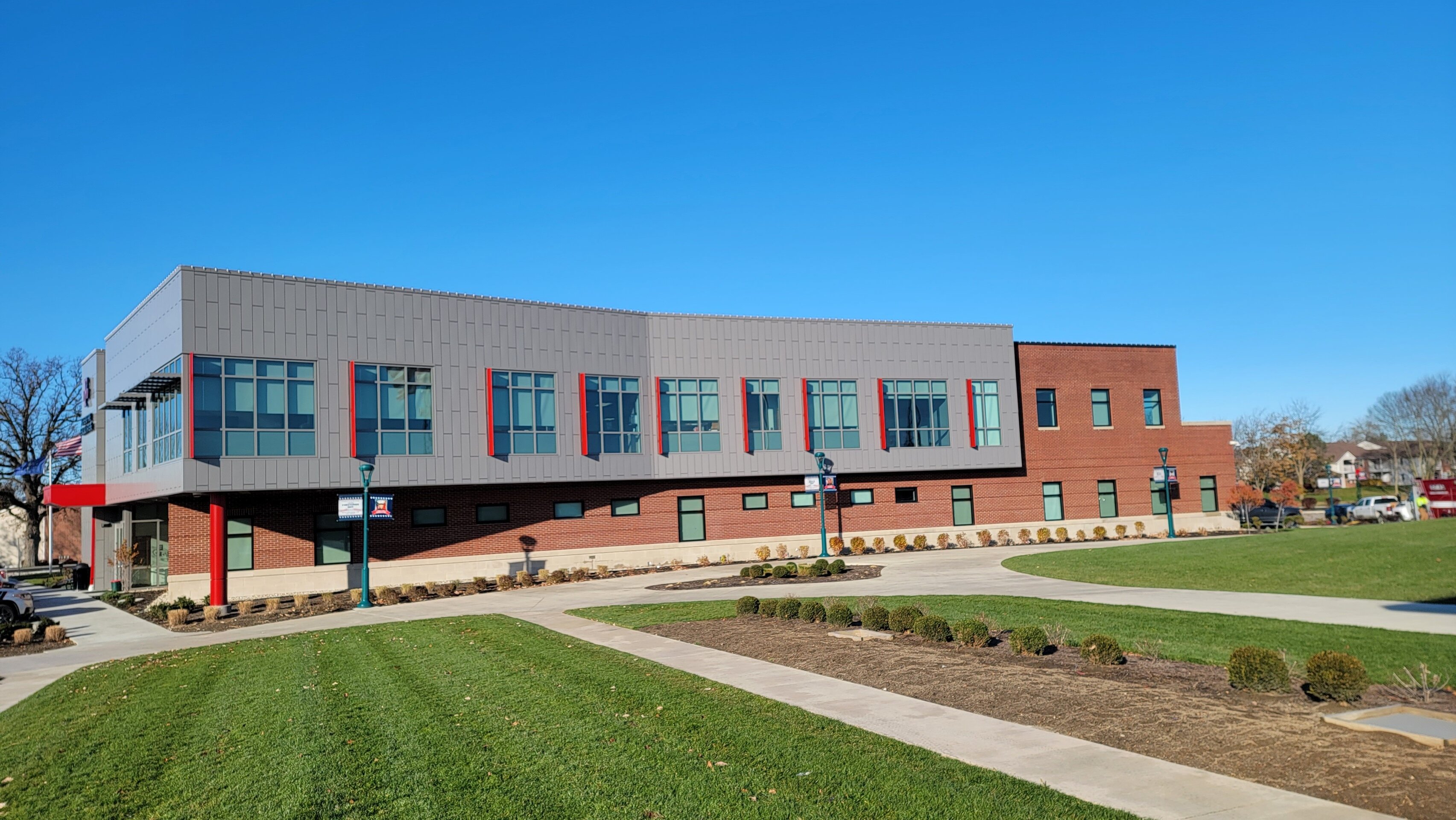 Fishers Fire Station #91 - 2 Construction process for Fishers Fire Station #91 in Fishers, IN