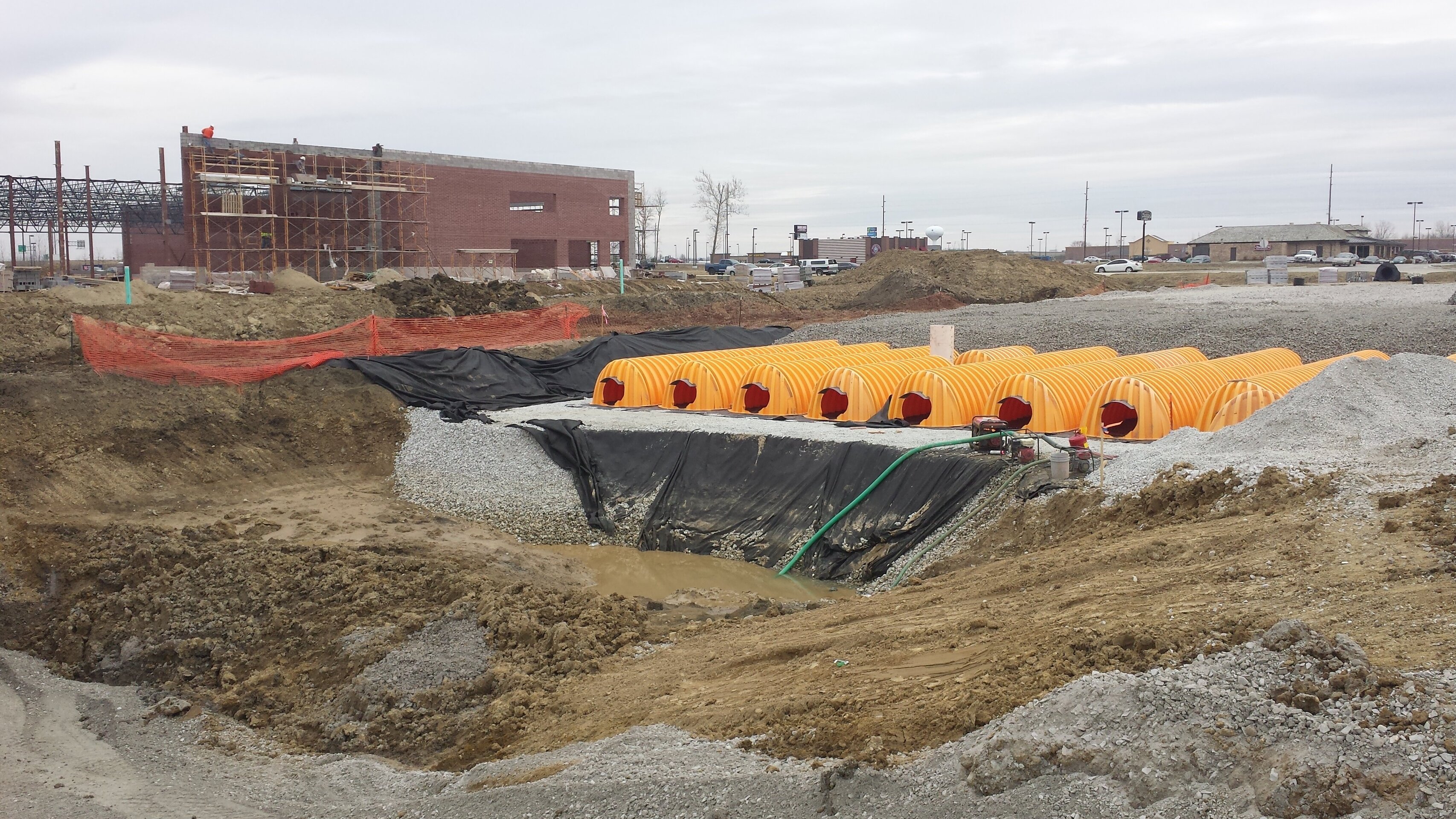 Kroger J894 - 2 Construction process for Kroger J894 in Indianapolis, IN