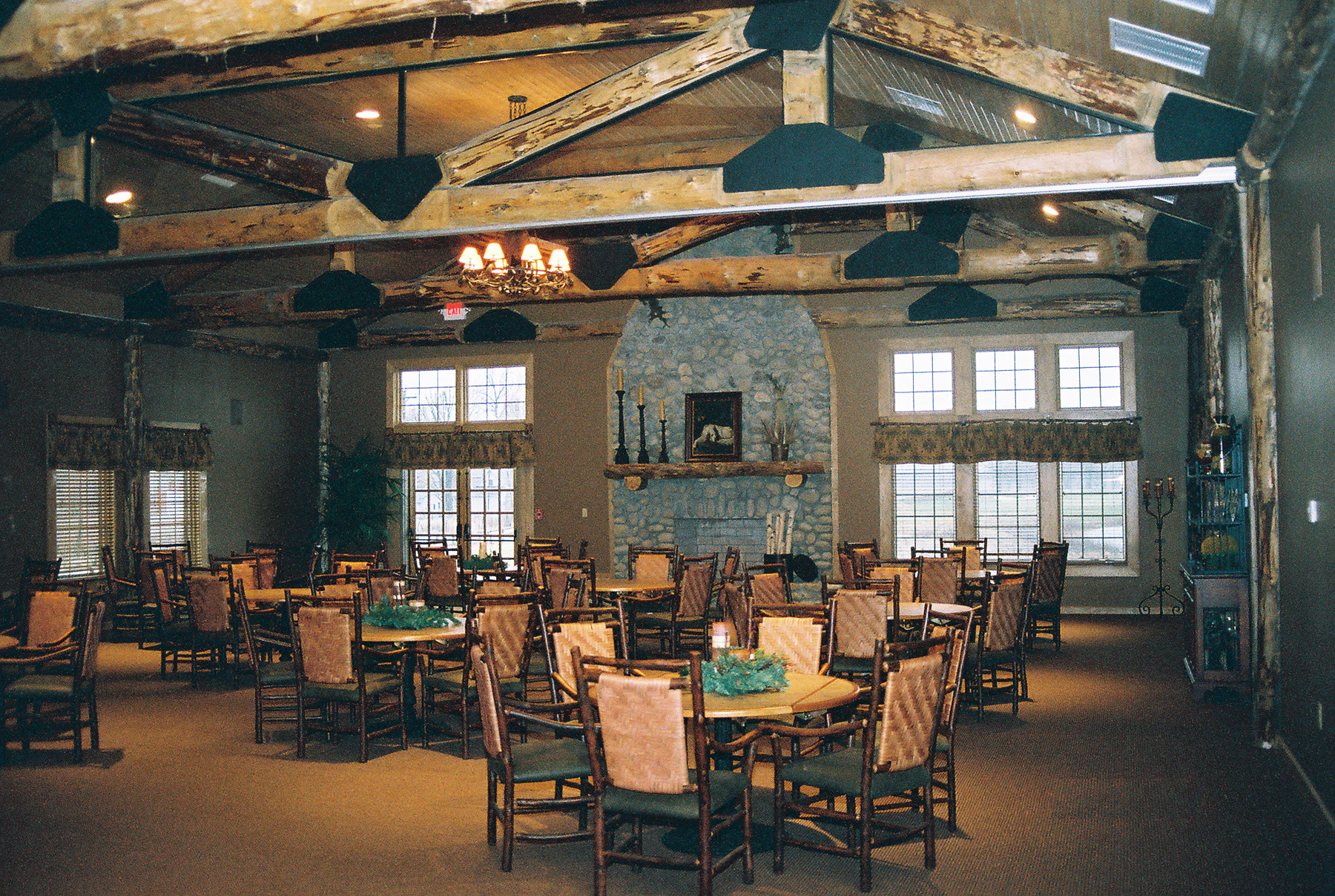 Construction process for Purgatory Clubhouse in Noblesville, IN