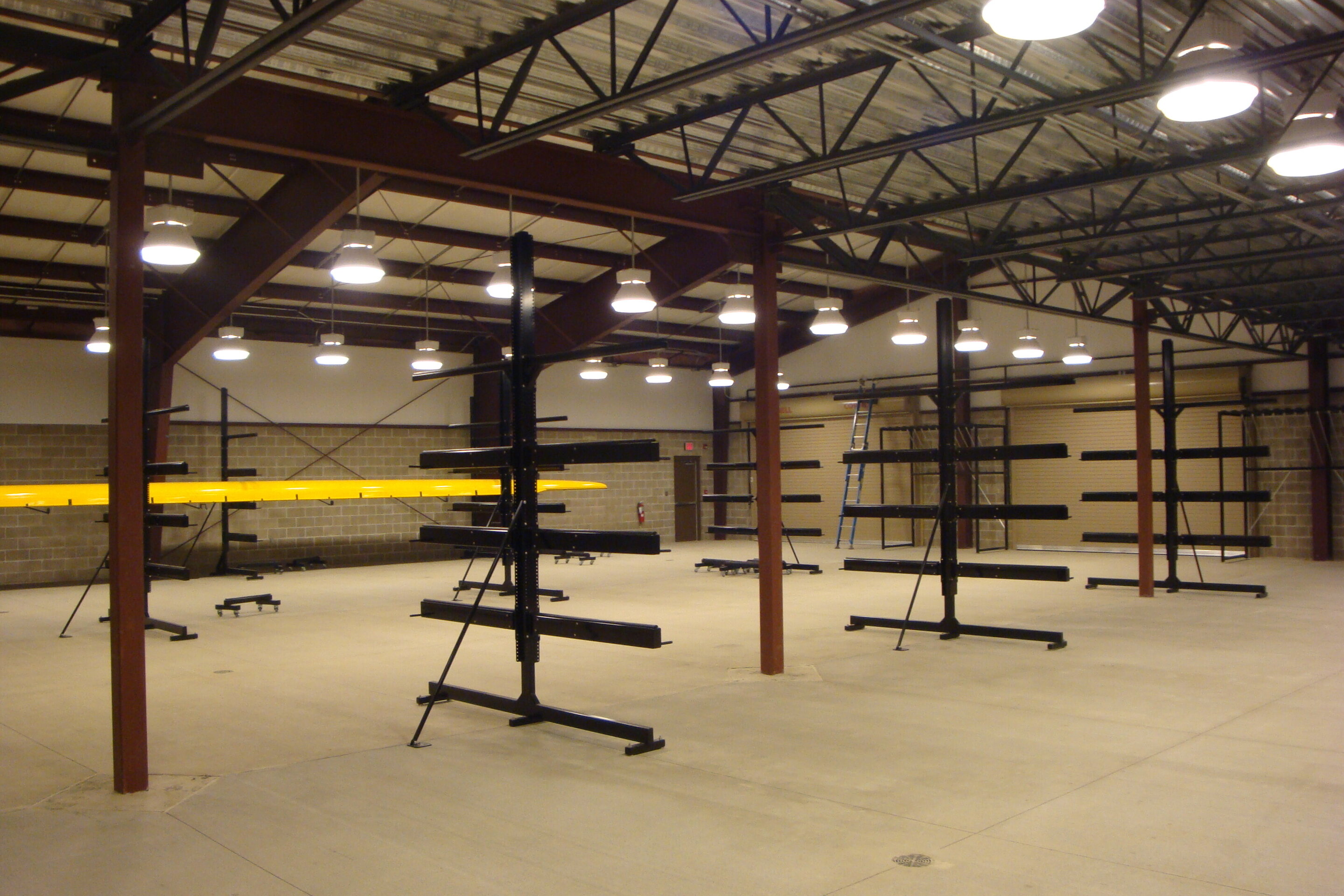 Construction process for Purdue Crew Facility in West Lafayette, IN