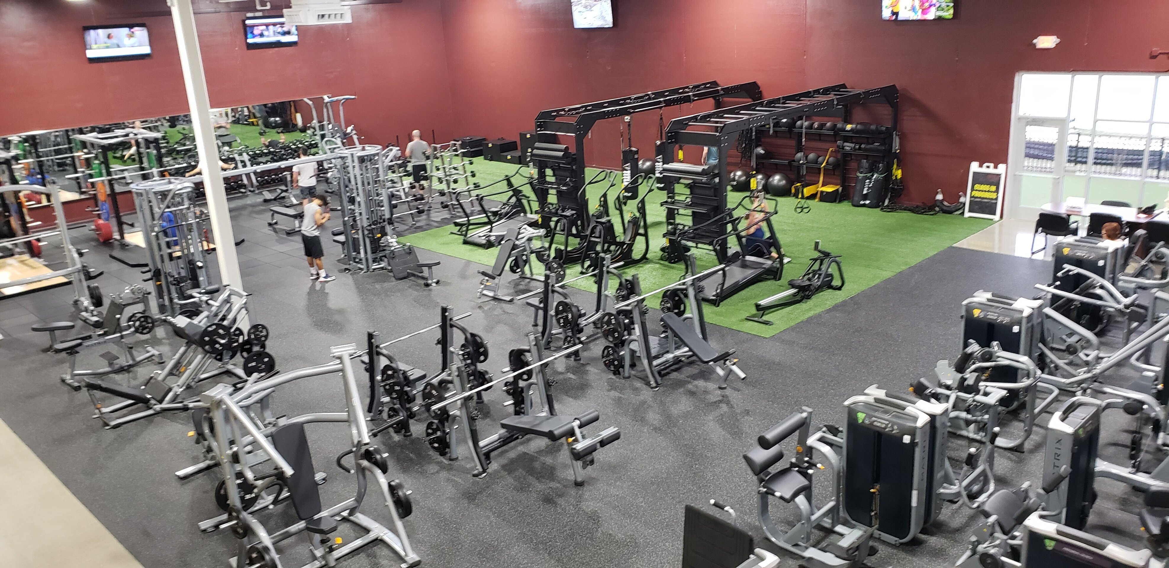 Construction process for Liv Rite Fitness in Fishers, IN