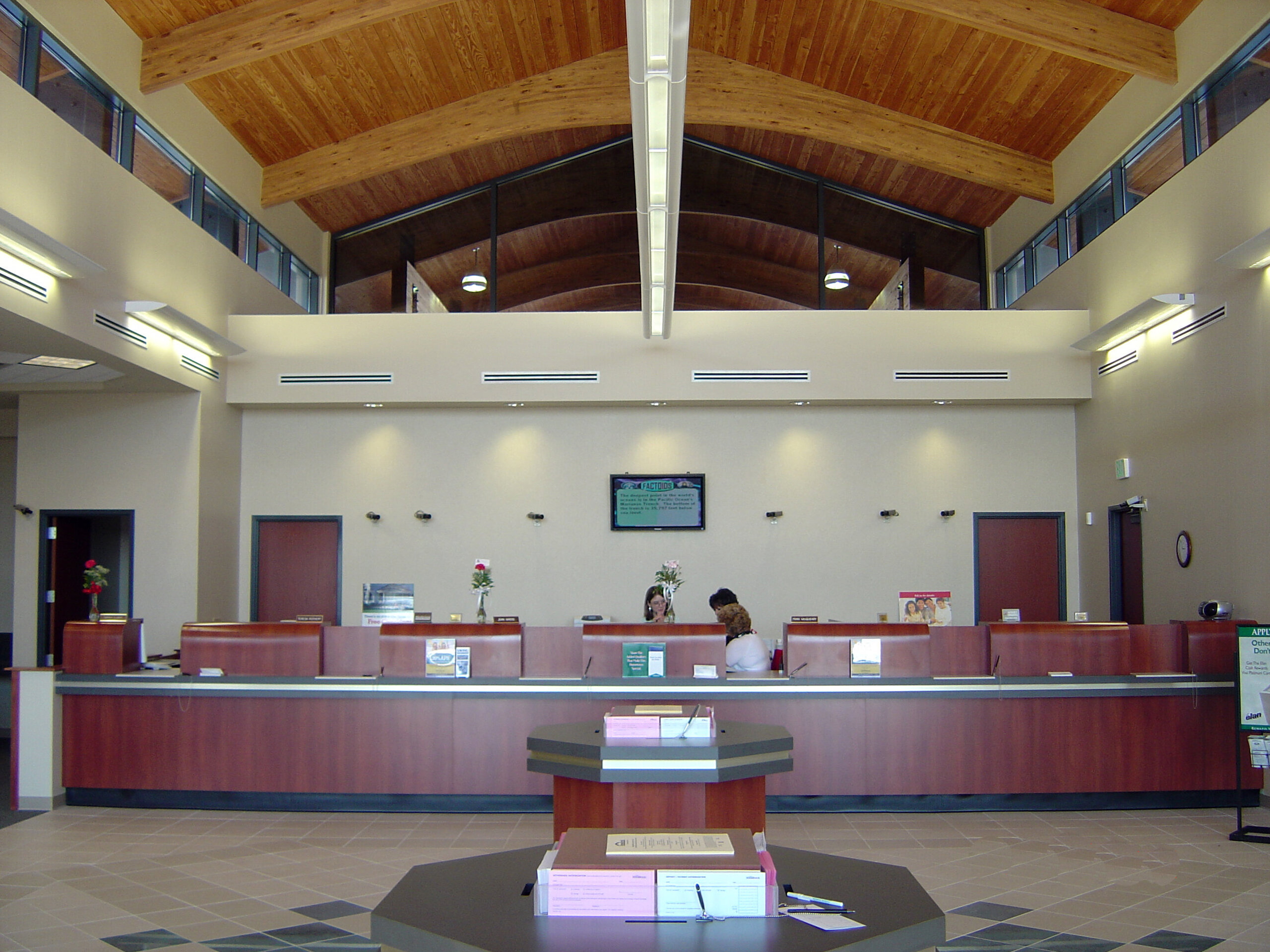 Construction process for Home Bank in Martinsville, IN