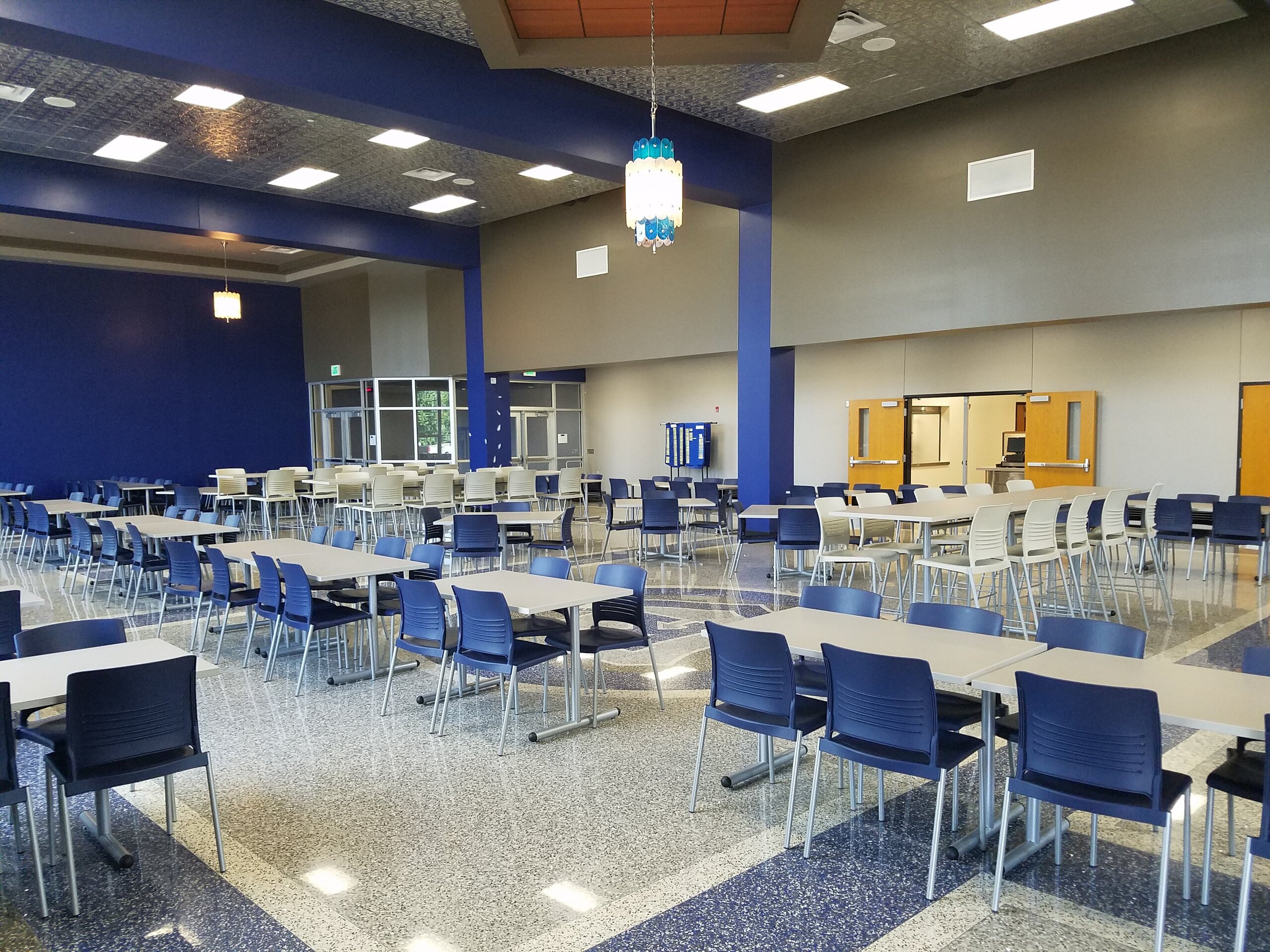 Construction process for Maplecrest Middle School in Kokomo, IN