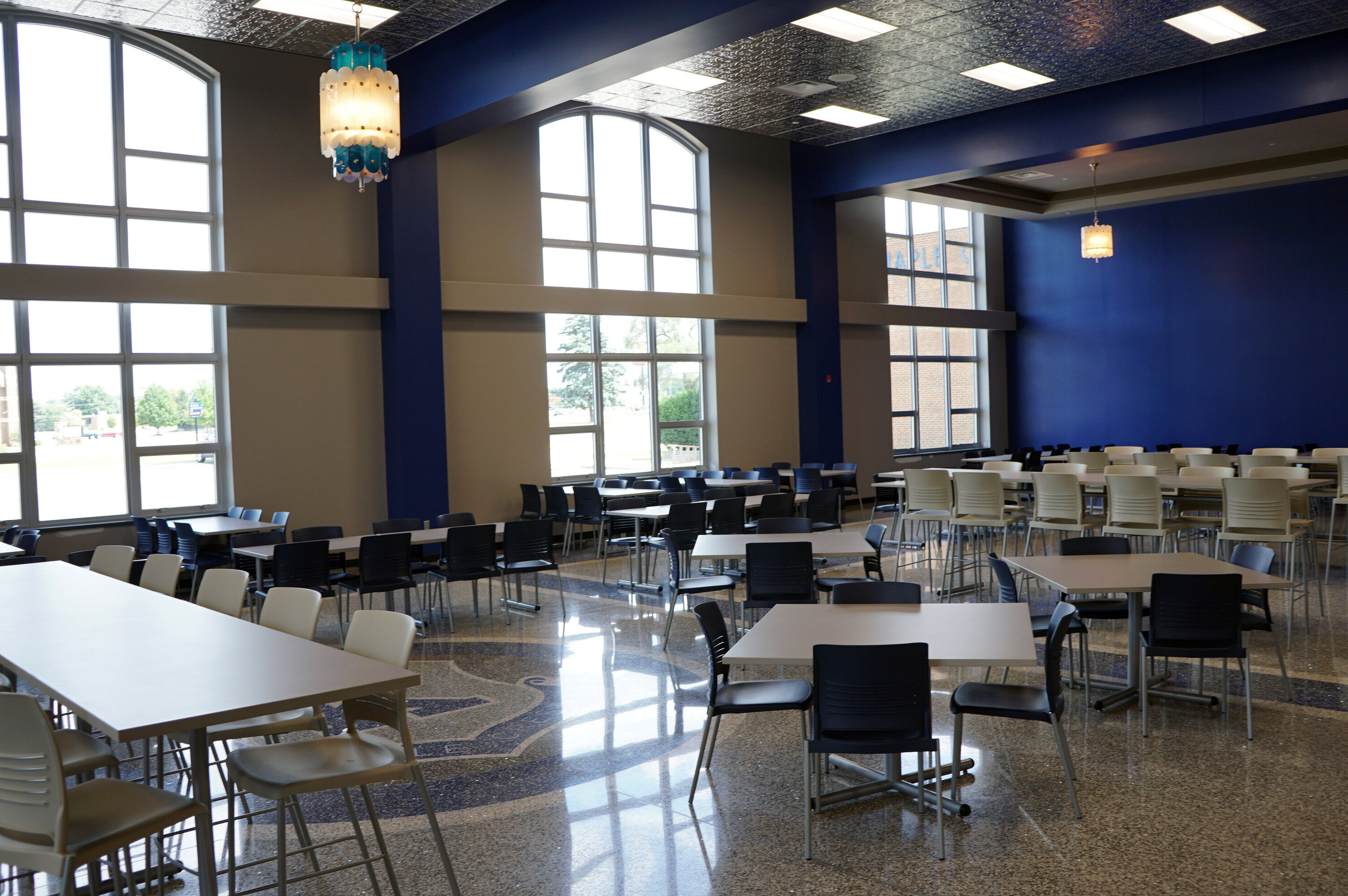 Construction process for Maplecrest Middle School in Kokomo, IN