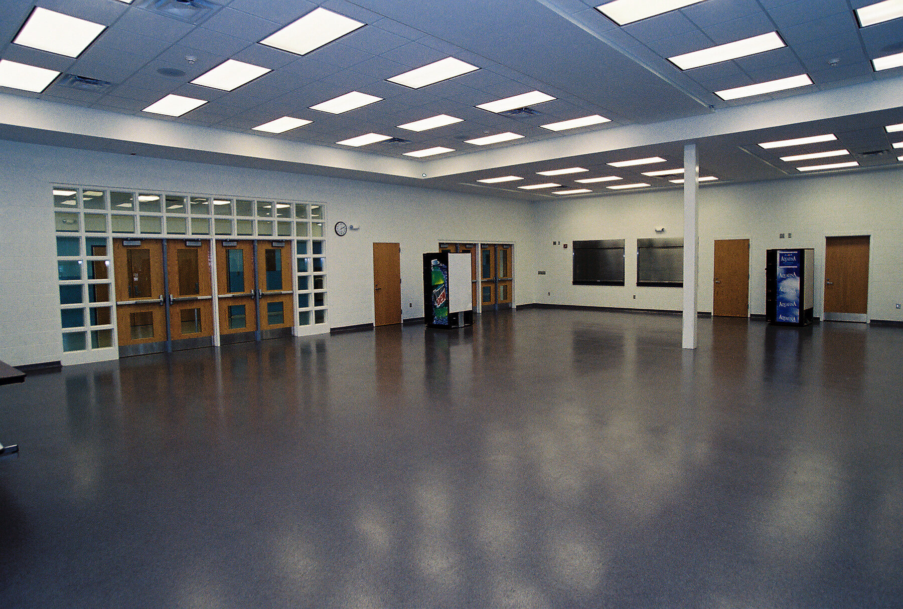 Construction process for Blue River Valley High School in New Castle, IN