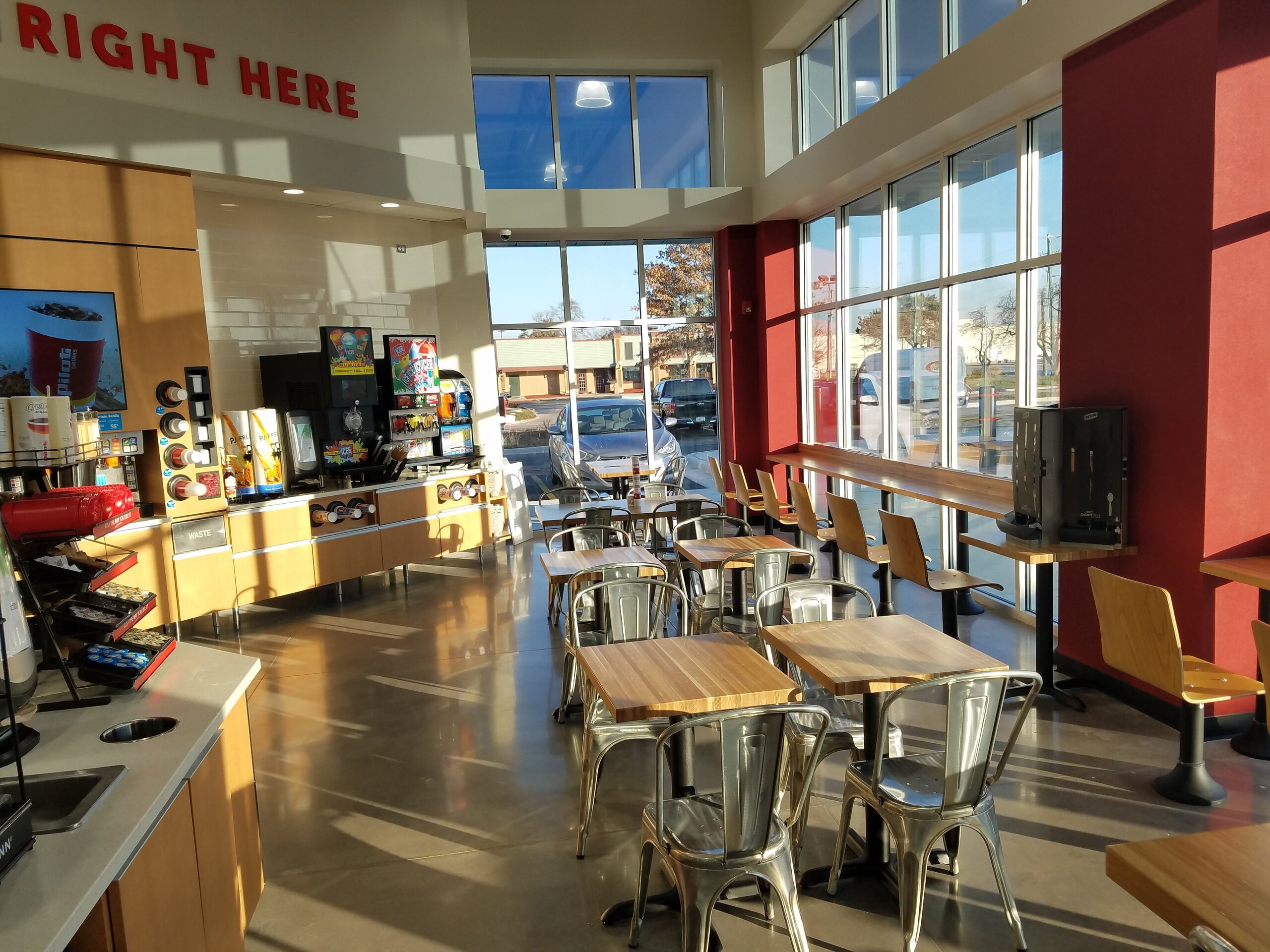 Construction process for Pilot #1114 in Bensenville, Il