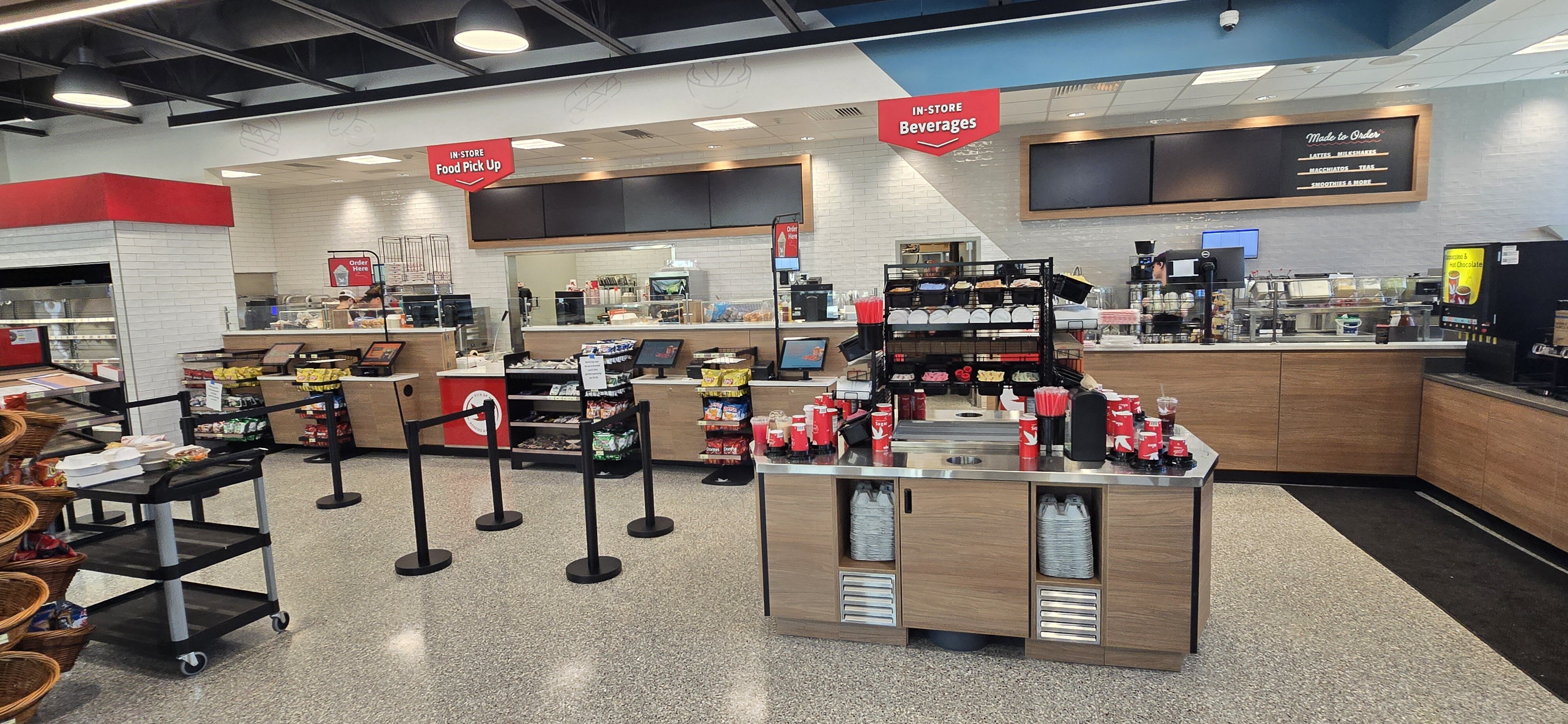 Construction process for WAWA #7400 in Cumberland, IN