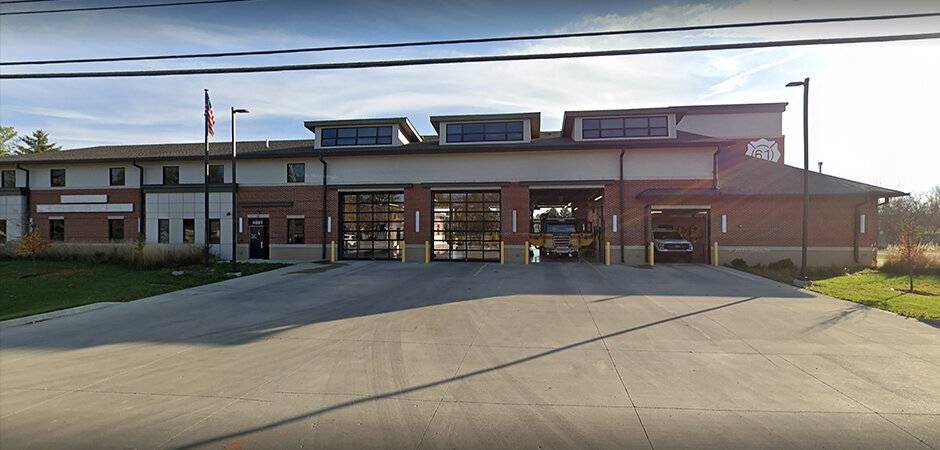 Construction process for Pike Township Fire #61 in Indianapolis, IN