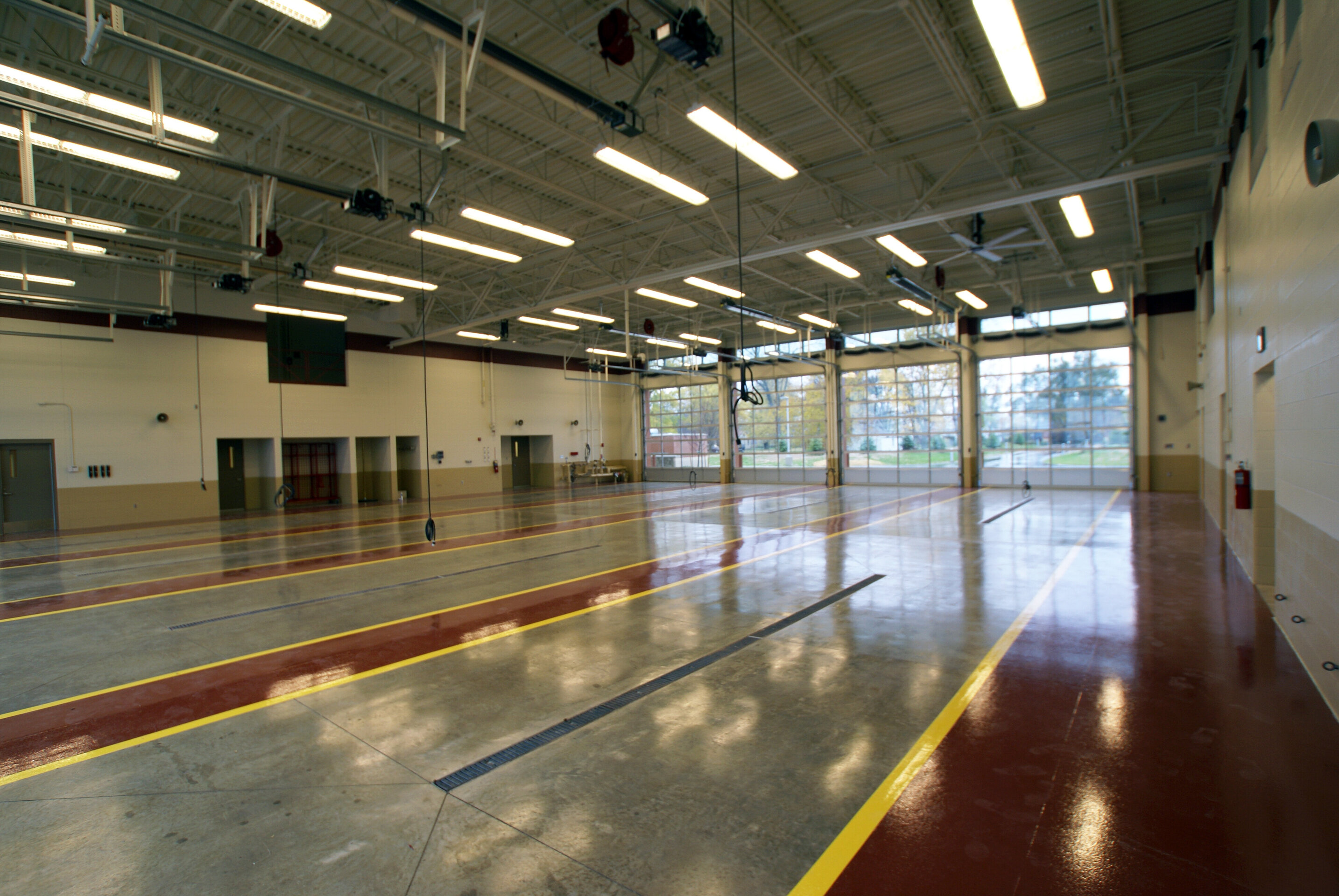 Construction process for Plainfield Fire Territory #123 in Plainfield, IN