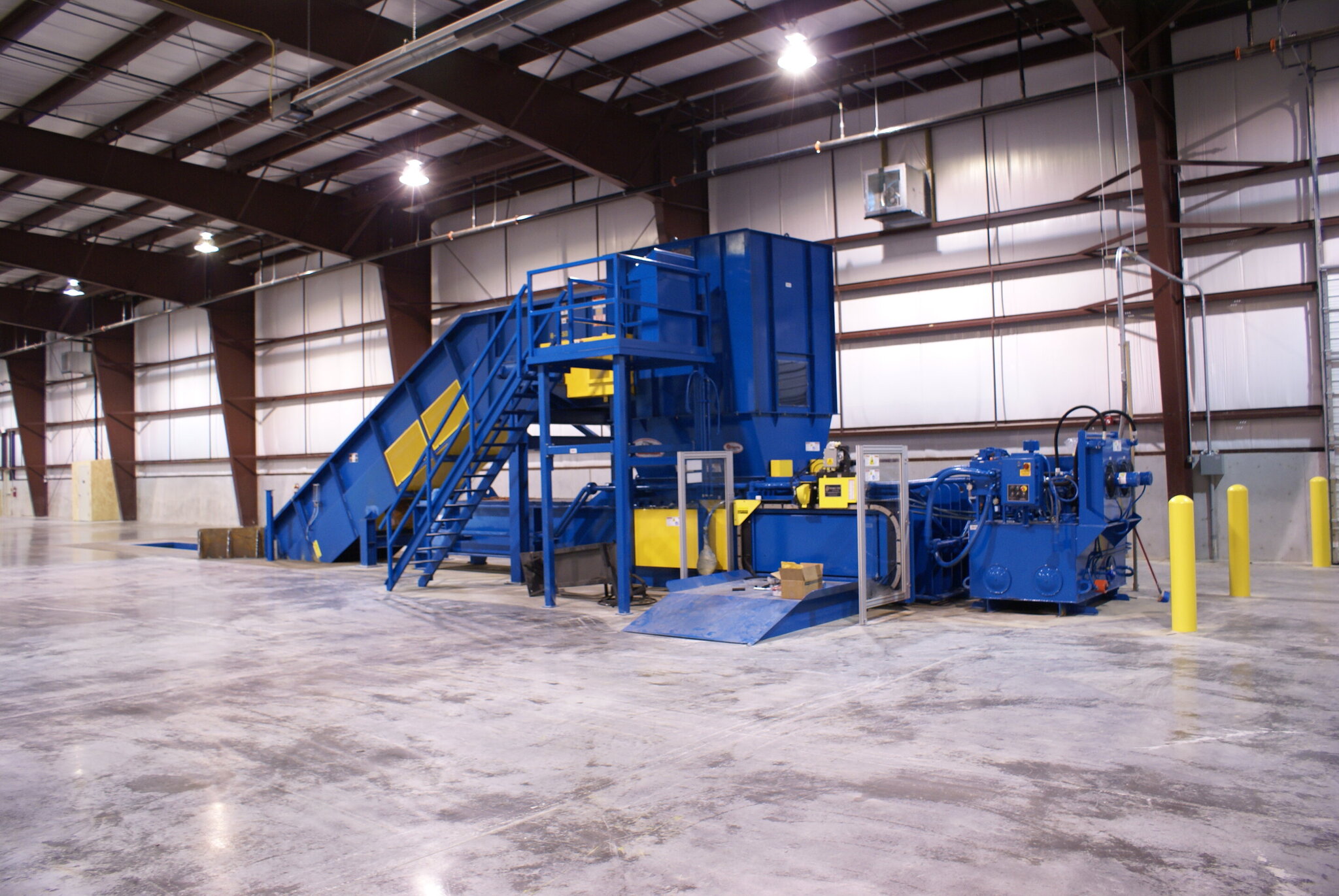 Construction process for Lusco Processing in Noblesville, IN