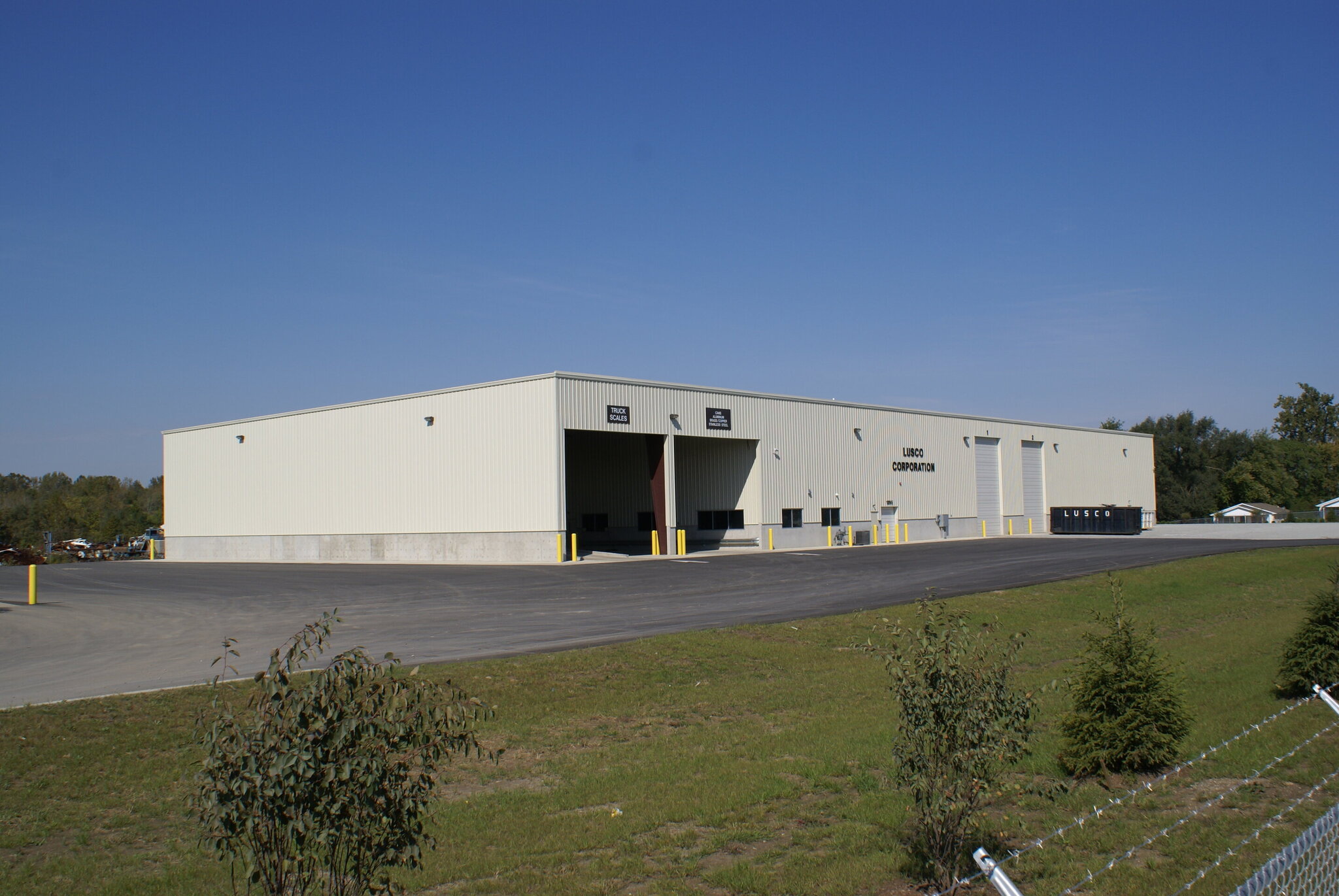 Construction process for Lusco Processing in Noblesville, IN