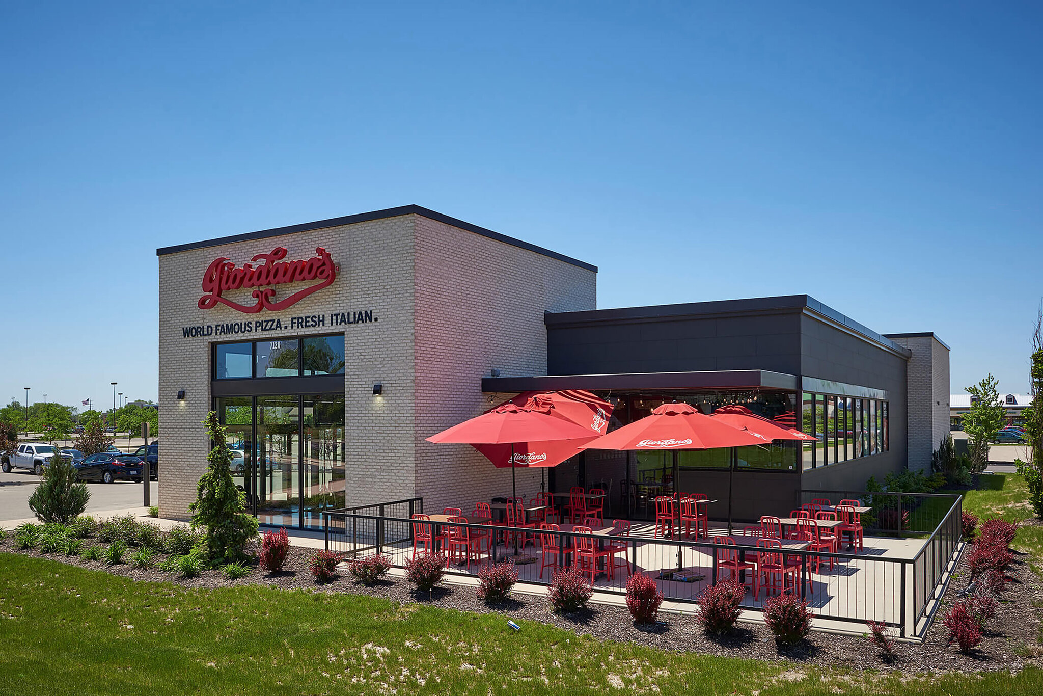 Construction process for Giordano's Pizza - WI in Kenosha, WI