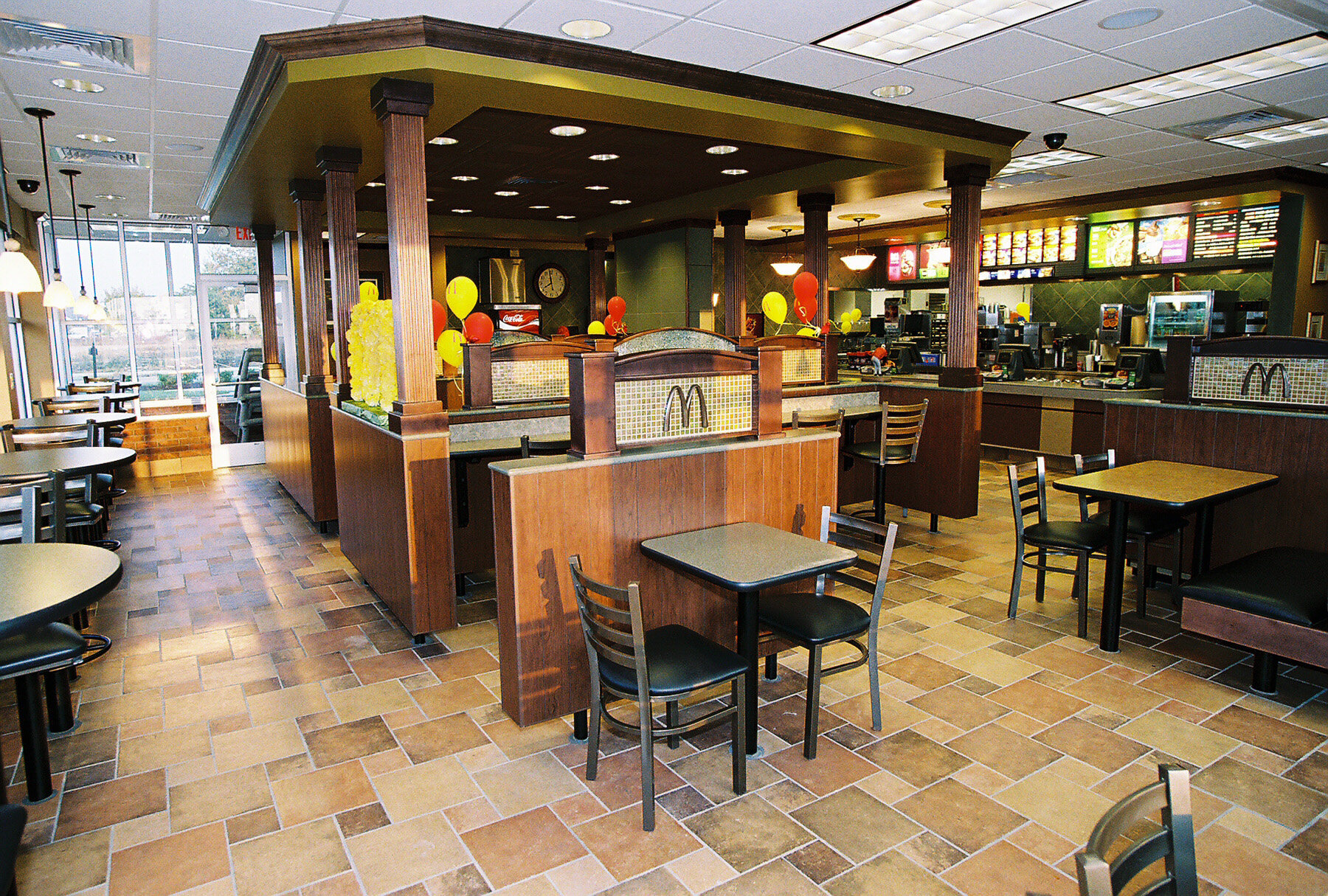 Construction process for McDonalds - Noblesville