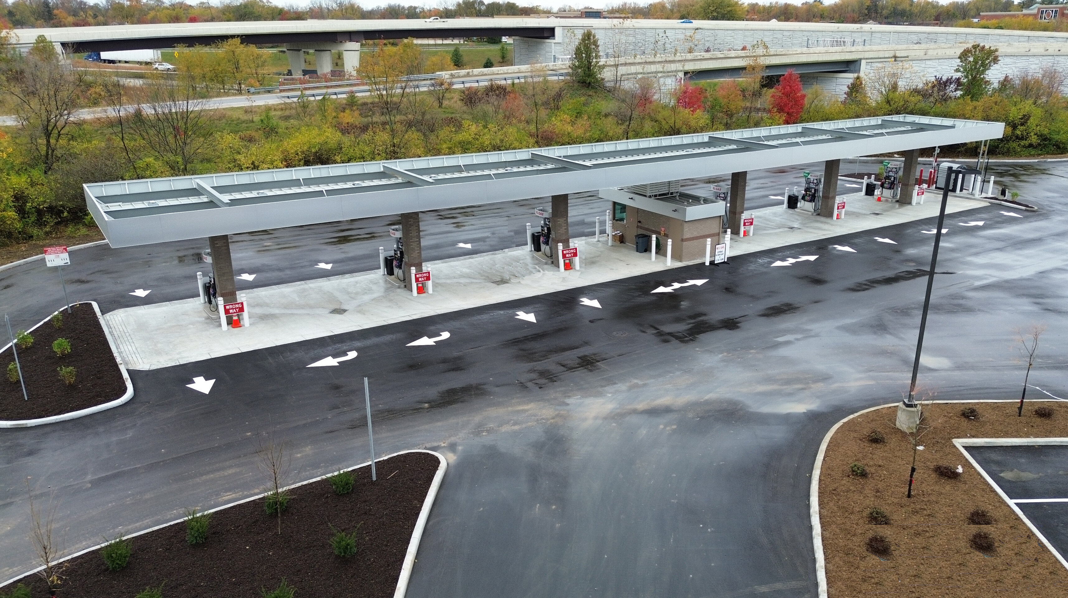 Construction process for BJ's #228 in Carmel, IN