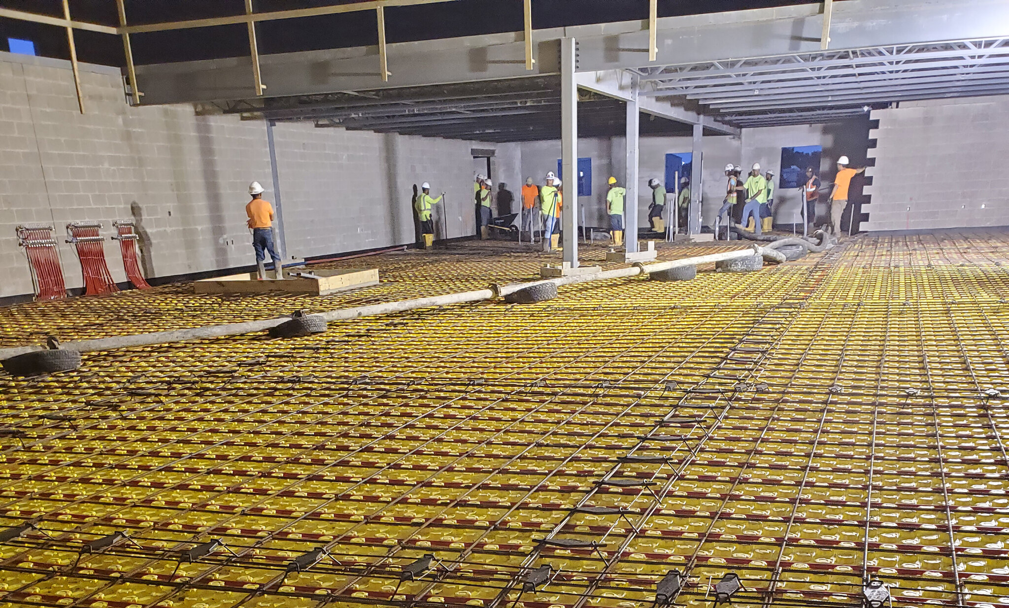 Construction process for Stoops McCoy Trucking in Dayton, IN