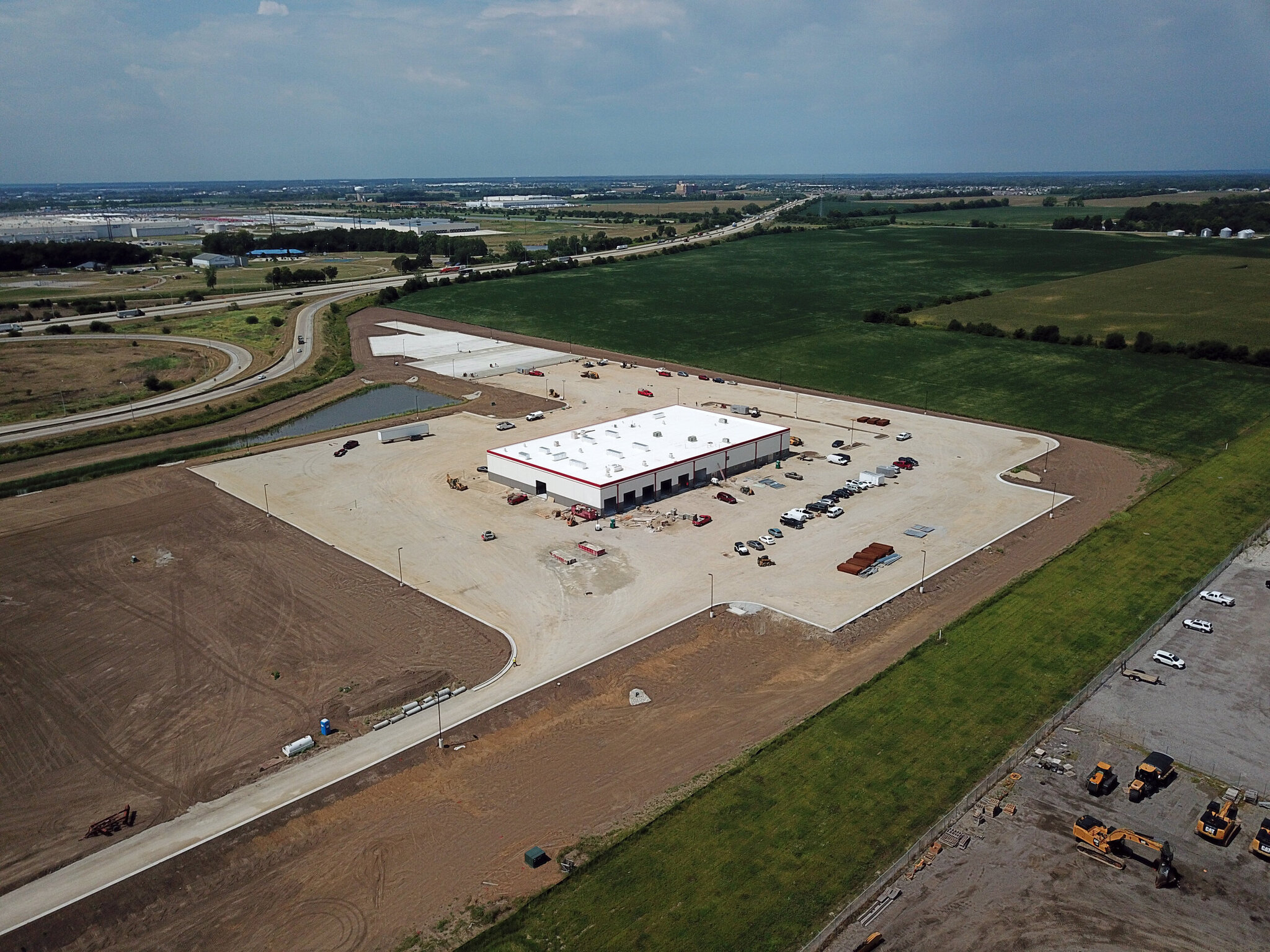 Construction process for Stoops McCoy Trucking in Dayton, IN