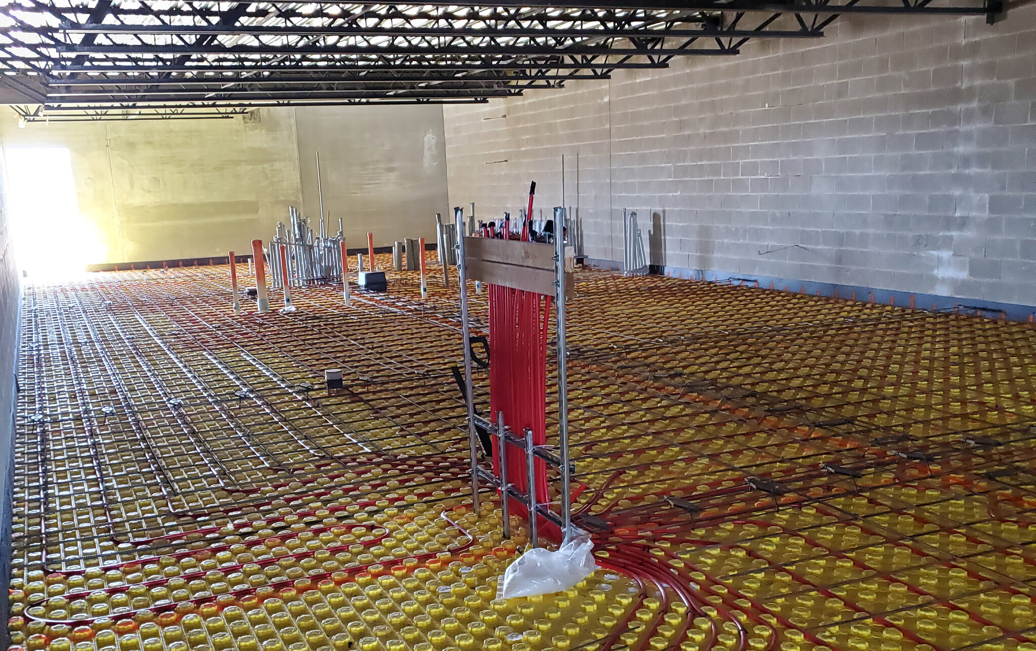 Construction process for Stoops McCoy Trucking in Dayton, IN