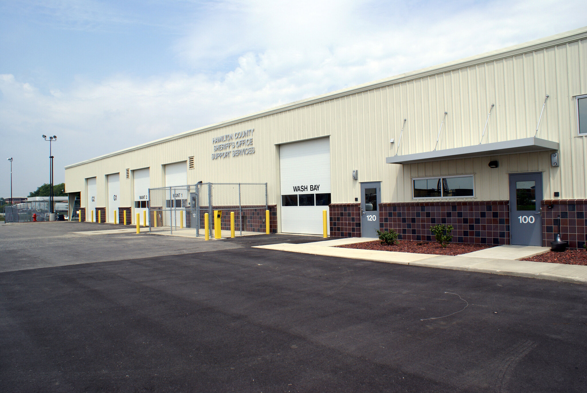 Construction process for Hamilton County Support in Noblesville, IN